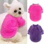 2 Pack XXS Dog Sweater, Tiny Dog Sweaters for Small Dogs Girl (1-3lb), Warm Soft Puppy Clothes for New Puppies, Cute Extra Small Doggie Clothes for Chihuahua Yorkie Cat Pet Apparel,XXS