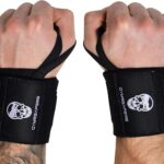 Gymreapers Weightlifting Wrist Wraps (IPF Approved) Professional Quality Wrist Support with Heavy Duty Thumb Loop - Best Wrap for Powerlifting Competition, Strength Training, Bodybuilding