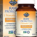 Garden of Life Raw Probiotics Ultimate Care - 100 Billion CFU - Dietary Supplement for Gut Health Support - For Women & Men - 30 Vegetarian Capsules