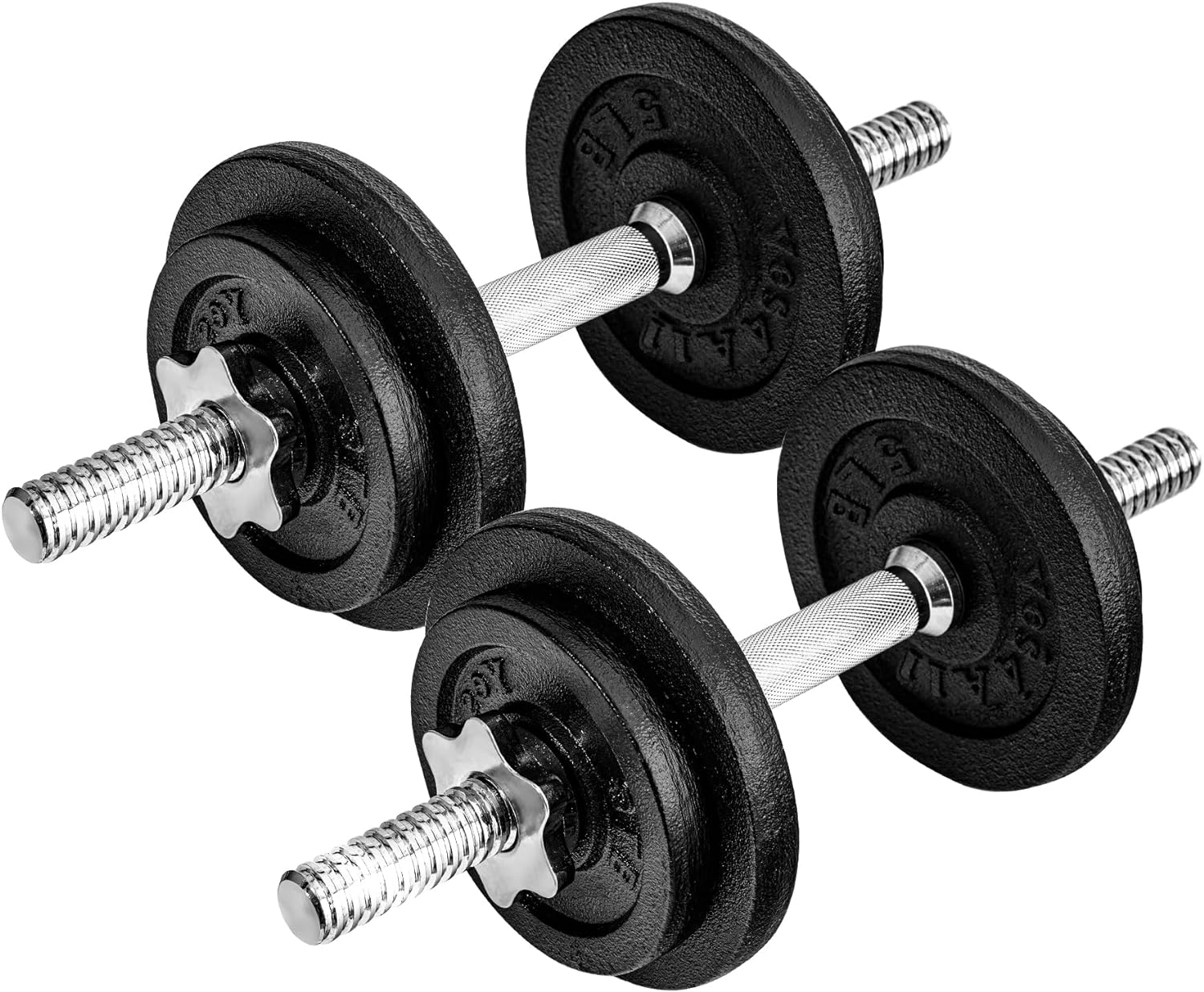 Yes4All Old School Adjustable Dumbbell Set with Weight Plates, Star Lock Collars/Connector, 40lbs to 200lbs Adjustable Weight Plates Set Yes4All Old School Adjustable Dumbbell Set with Weight Plates, Star Lock Collars/Connector, 40lbs to 200lbs Adjustable Weight Plates Set