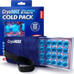 Cryo-Max Cold Pack, 8 Hour Reusable Cold Therapy Ice Pack for Elbows, Knees, Neck + More, Medium, 6" x 12" (1 Count)