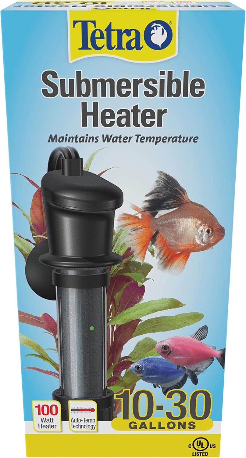 Tetra 26446 HT Submersible Aquarium Heater With Electronic Thermostat, 100-Watt, Multicolor, 10-30 Gallon Tetra 26446 HT Submersible Aquarium Heater With Electronic Thermostat, 100-Watt, Multicolor, 10-30 Gallon