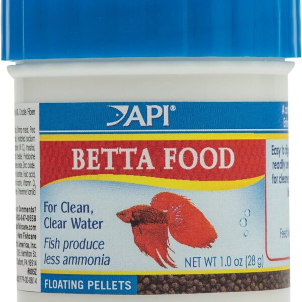 API BETTA FOOD Fish Food Pellet .78-Ounce Container
