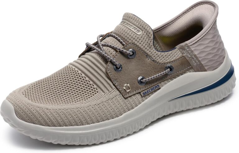 Skechers Men's Streetwear Delson 3.0 - Roth Low Profile Bungee Lace Slip-Ins