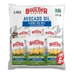 Boulder Canyon Avocado Oil Sea Salt Potato Chips 6 Count, 1.25 OZ