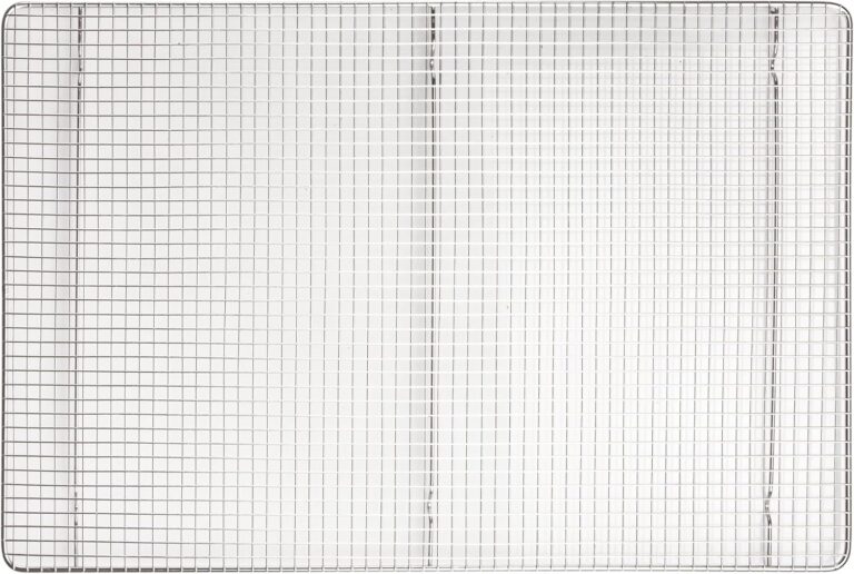 Winco Wire Sheet Pan Grate/Cooling Rack, Stainless Steel, Full Size