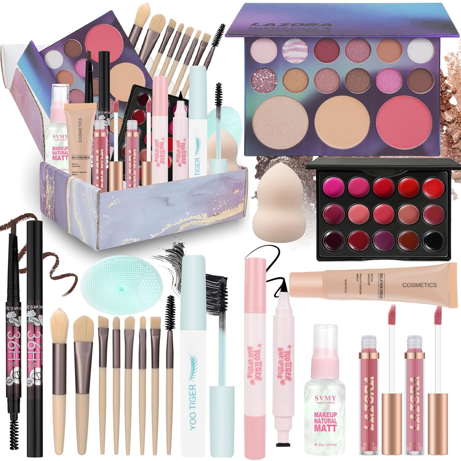 Makeup Kit Make Up Gift Set for Girls Makeup Set for Teenagers, Makeup Full Kit for Beginners & Professionals Travel Makeup Set for Teens & Adults Makeup Kit Make Up Gift Set for Girls Makeup Set for Teenagers, Makeup Full Kit for Beginners & Professionals Travel Makeup Set for Teens & Adults