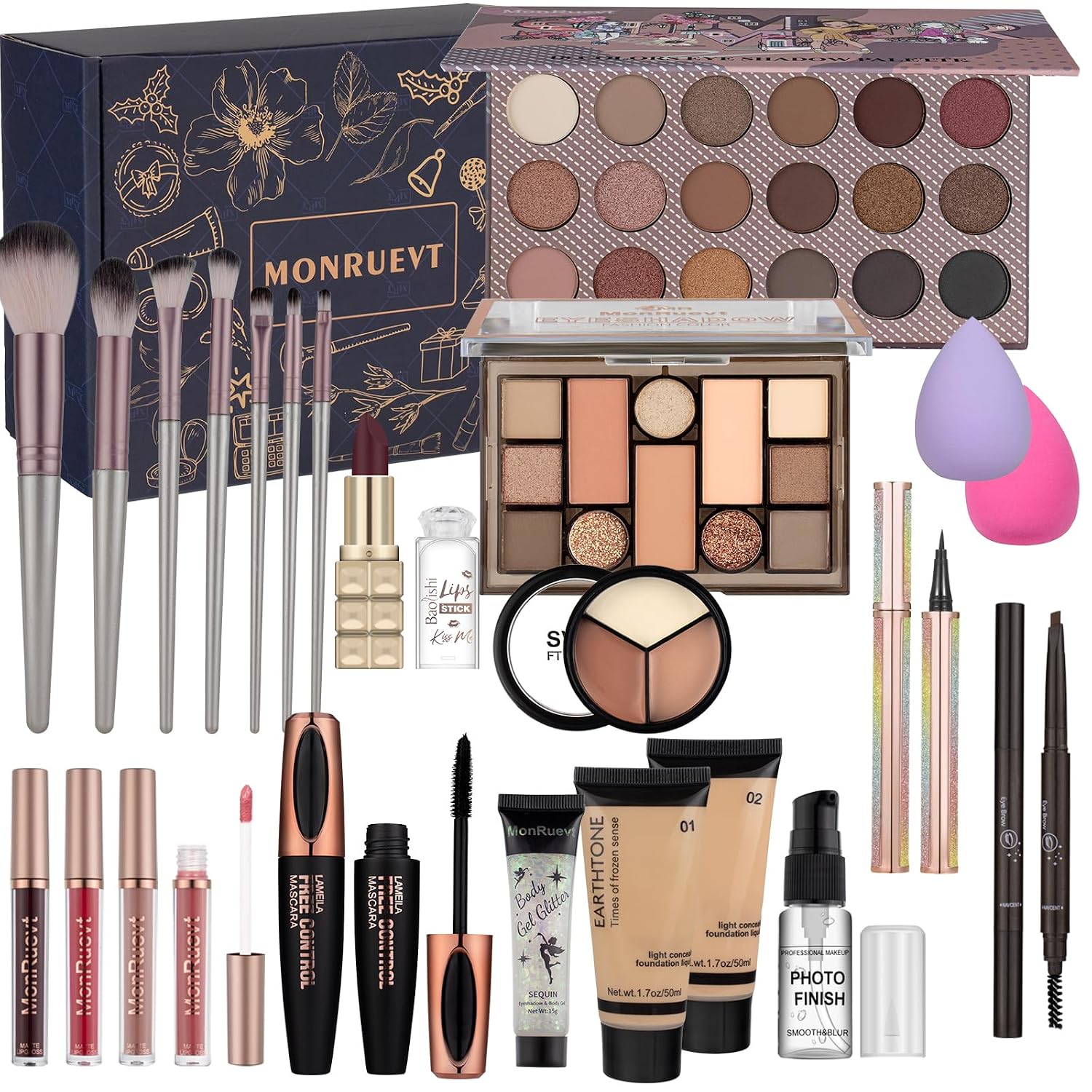 Makeup Kits for Teens Makeup Kit for Women Teenager Full Kit Makeup Set Gift for Teen Girls Eyeshadow Palette Foundation Concealer Makeup Set for Girls Makeup Kits for Teens Makeup Kit for Women Teenager Full Kit Makeup Set Gift for Teen Girls Eyeshadow Palette Foundation Concealer Makeup Set for Girls