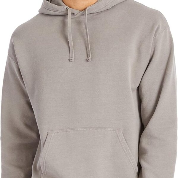 Hanes Men's Originals Fleece Hoodie, Garment Dyed Hooded Sweatshirt, Unisex Fleece Pullover