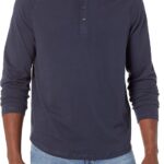 Amazon Essentials Men's Long-Sleeve Henley Shirt