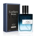 Ycz Club Men's Eau de Parfum, 1.7 Fl Oz, Long Lasting Cologne for Men, Best Cologne for Men, Woody Citrus Scent with Ginger, Mint and Lemon Notes for Date Night, Parties, Evening Wear and Daily Use