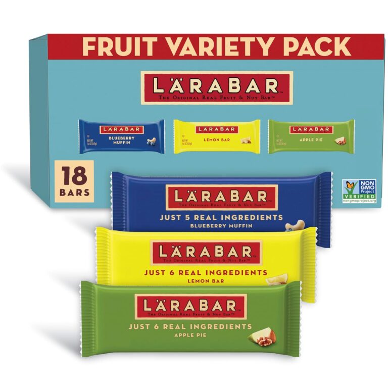 Larabar Fruit and Nut Bars Variety Pack, Gluten Free and Vegan, 28.8 oz, 18 Ct