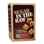 Sugar In The Raw Turbinado Cane Sugar Cubes, 17.6 oz. Box, Pure, All-Natural Turbinado Sugar, Non-GMO Project Certified, Kosher, Vegan and Gluten Free