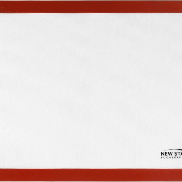 New Star Foodservice Commercial Grade Silicone Baking Mat Non Stick Pan Liner, 14 x 20 inch (Two-Thirds Size)