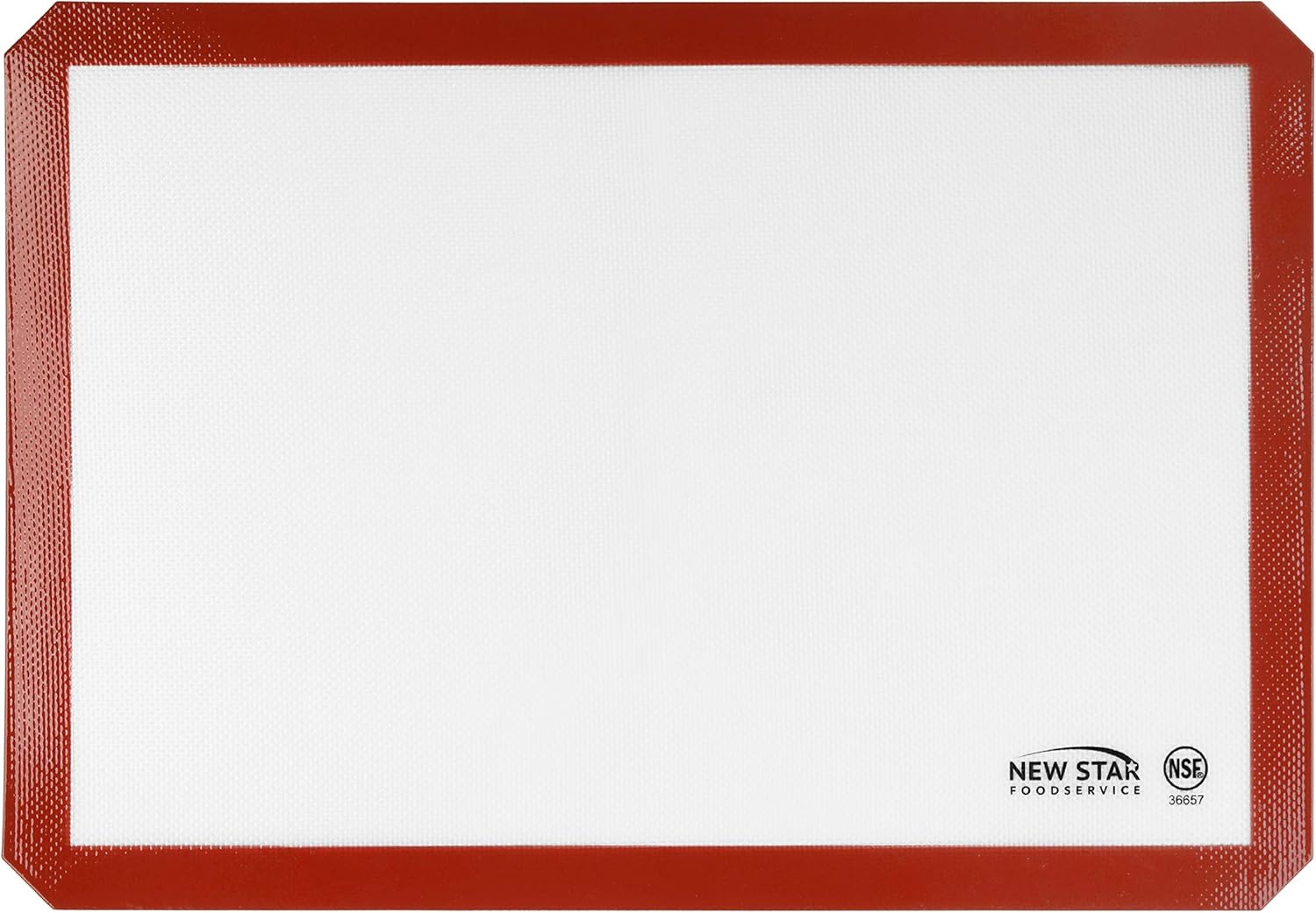 New Star Foodservice Commercial Grade Silicone Baking Mat Non Stick Pan Liner, 14 x 20 inch (Two-Thirds Size) New Star Foodservice Commercial Grade Silicone Baking Mat Non Stick Pan Liner, 14 x 20 inch (Two-Thirds Size)