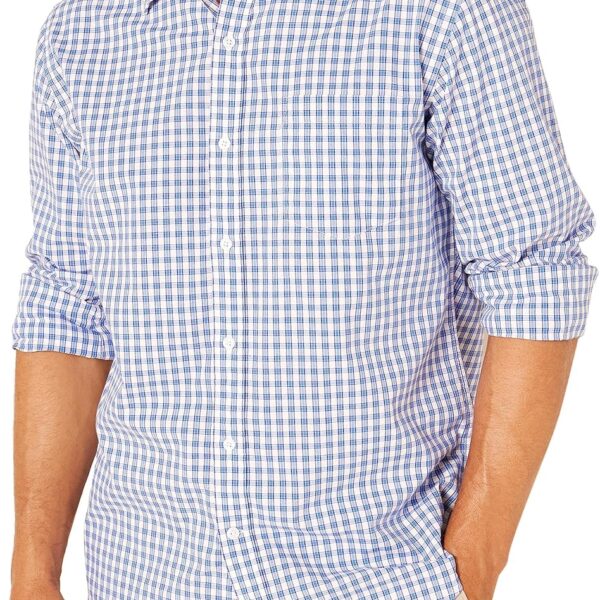 Amazon Essentials Men's Long-Sleeve Casual Poplin Shirt