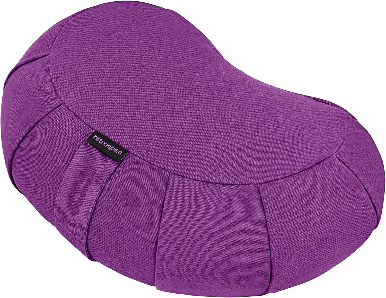 Retrospec Sedona Zafu Meditation Cushion Filled w/Buckwheat Hulls - Yoga Pillow for Meditation Practices - Machine Washable 100% Cotton Cover & Durable Carry Handle Round & Crescent, 1 Ct (Pack of 1) Retrospec Sedona Zafu Meditation Cushion Filled w/Buckwheat Hulls - Yoga Pillow for Meditation Practices - Machine Washable 100% Cotton Cover & Durable Carry Handle Round & Crescent, 1 Ct (Pack of 1)