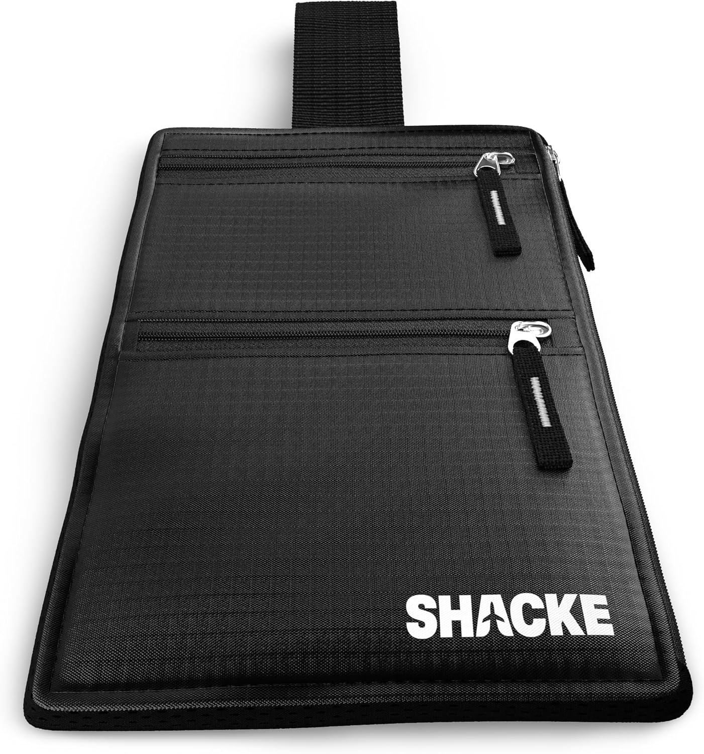 Shacke Hidden Travel 2 in 1 Belt Wallet Black Neck/Belt Hybrid Wallet w/RFID Blocker - Neck Pouch Passport Holder Shacke Hidden Travel 2 in 1 Belt Wallet Black Neck/Belt Hybrid Wallet w/RFID Blocker - Neck Pouch Passport Holder