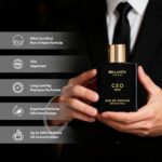 Bellavita Luxury CEO MAN Eau de Parfum | 100 ml (3.4 fl.oz.) | Perfume for Men | Mandarin, Lemon, Lavender, and Vetiver Notes | Long Lasting Men’s Fragrance | Gift for Father’s Day