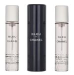 Bleu De Chanel Eau De Toilette Travel Spray & Two Refills – 3x20ml/0.7oz