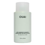 OUAI Anti Dandruff Shampoo - Soothing Salicylic Acid Shampoo for Flaky, Dry and Itchy Scalp - Reduces Itching, Redness and Irritation - Sulfate Free Scalp Care (10 Fl Oz)