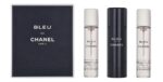 Bleu De Chanel Eau De Toilette Travel Spray & Two Refills - 3x20ml/0.7oz