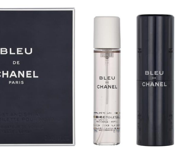Bleu De Chanel Eau De Toilette Travel Spray & Two Refills - 3x20ml/0.7oz