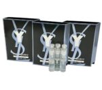 YVES SAINT LAURENT YSL Y Men Sample Perfume EDT Spray Trial Size Partially Filled Vials 1.2 ml / 0.04 fl oz (set of 3)