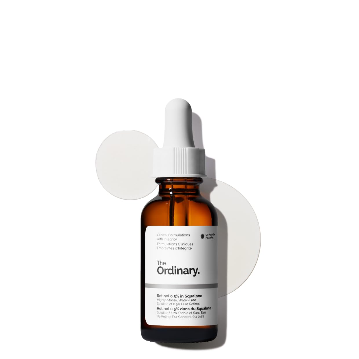 The Ordinary Retinol 0.5% in Squalane, Intermediate Retinol Serum for the Face That Is Anti-Aging and Skin Smoothing, 1 Fl Oz The Ordinary Retinol 0.5% in Squalane, Intermediate Retinol Serum for the Face That Is Anti-Aging and Skin Smoothing, 1 Fl Oz