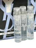 YVES SAINT LAURENT YSL Y Men Sample Perfume EDT Spray Trial Size Partially Filled Vials 1.2 ml / 0.04 fl oz (set of 3)
