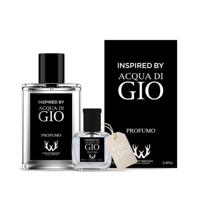 Eau de Parfum  Long-Lasting Aquatic Fragrance for Men  100mL Perfume Spray with Bonus 15mL Perfume Sample (Randomly Selected)  Inspired by Acqua di Gio Profumo