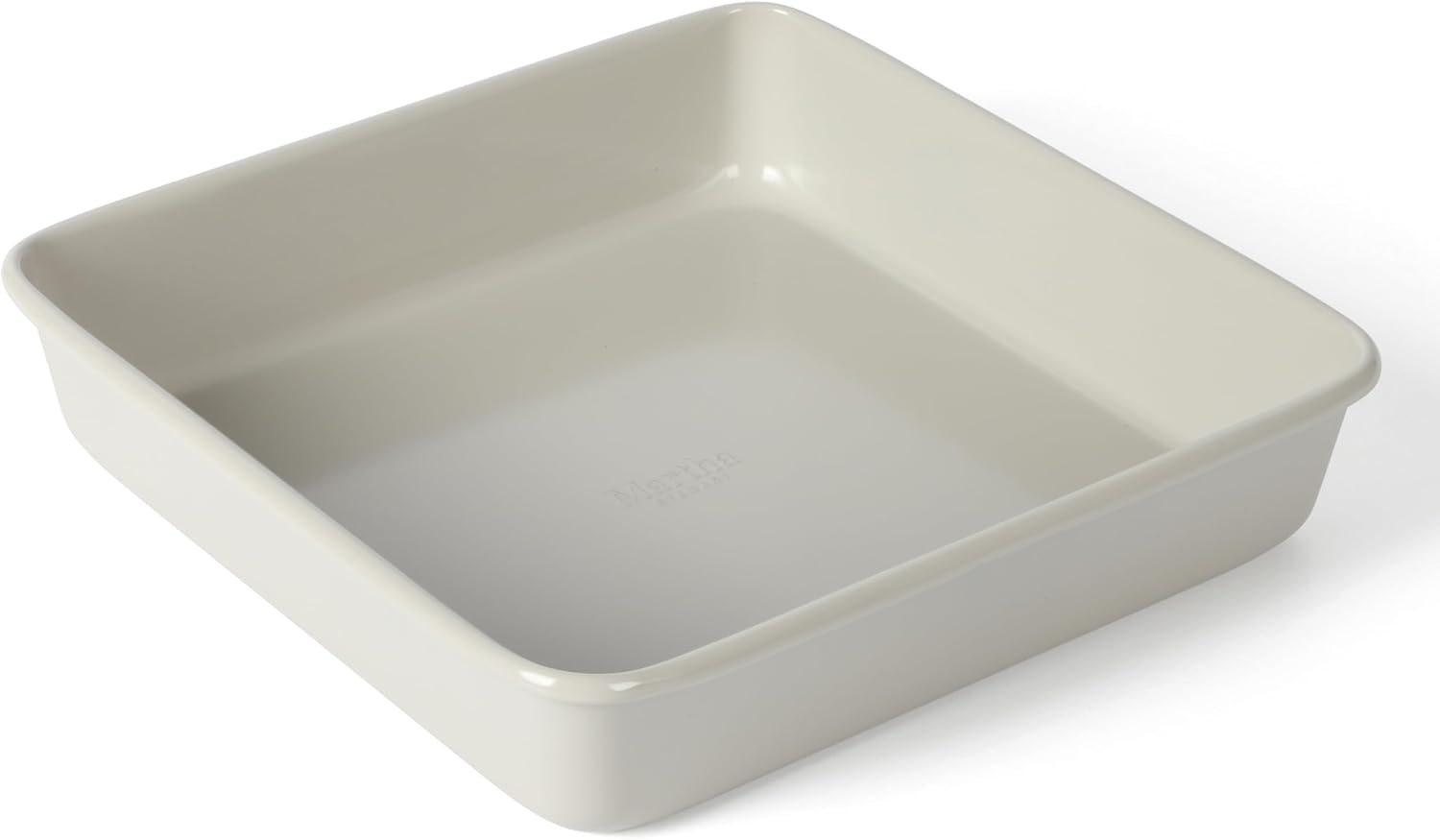 Martha Stewart Gallen 9 Inch Square Nonstick Carbon Steel Cake Pan Cool Grey, Durable Bakeware for Even Baking and Easy Release Martha Stewart Gallen 9 Inch Square Nonstick Carbon Steel Cake Pan Cool Grey, Durable Bakeware for Even Baking and Easy Release