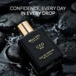 Bellavita Luxury CEO MAN Eau de Parfum | 100 ml (3.4 fl.oz.) | Perfume for Men | Mandarin, Lemon, Lavender, and Vetiver Notes | Long Lasting Men’s Fragrance | Gift for Father’s Day