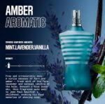 Jean Paul Gaultier Le Male Eau de Toilette – Long Lasting Amber Aromatic Cologne for Men with Fresh Mint, Lavender & Sensual Vanilla – Luxury Men’s Cologne Spray.