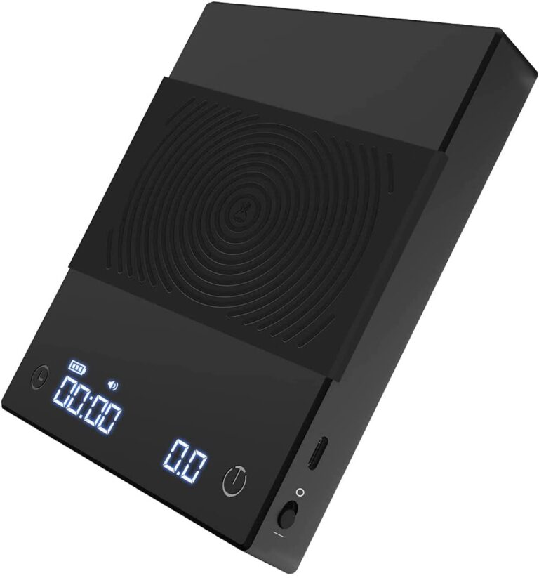 TIMEMORE Coffee Scale Basic 2.0 Electronic Espresso Scale with with Timer,2000 Grams and Water Flow Rate and Timer Function,Flow Rate Display 2024 Upgraded Version