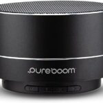 PureGear PureBoom Bluetooth Portable Speaker, Built-in Mic, HD Stereo Sound Wireless Mini Speaker for iPhone/iPad/Android Phones: Samsung Galaxy/Laptops/Tablets and More Bluetooth Devices