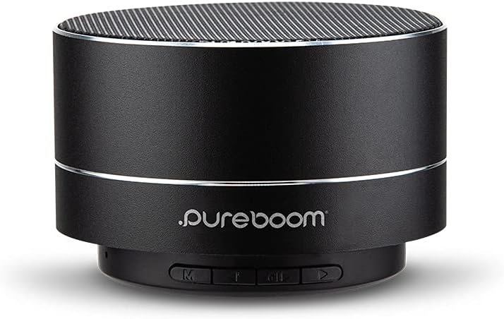 PureGear PureBoom Bluetooth Portable Speaker, Built-in Mic, HD Stereo Sound Wireless Mini Speaker for iPhone/iPad/Android Phones: Samsung Galaxy/Laptops/Tablets and More Bluetooth Devices PureGear PureBoom Bluetooth Portable Speaker, Built-in Mic, HD Stereo Sound Wireless Mini Speaker for iPhone/iPad/Android Phones: Samsung Galaxy/Laptops/Tablets and More Bluetooth Devices