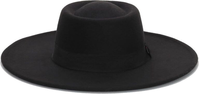 Women Fashion Felt Church Hats Classic British Style 9.5CM Wide Brim Top Fedora Hat Wedding Dress Up Jazz Cap