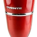 OVENTE Electric Corded Hand Blender, 300W with 2 Mixing Speeds Red HS560R | Handheld Immersion Stick Mixer with Stainless Steel Blades for Smoothies, Purees & Baby Food