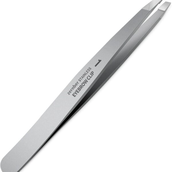 Eyebrow Hair Removal Tweezers, Slant Tweezer Handmade Professional Eyebrow Facial & Hair Remover Better closure Stainless Steel