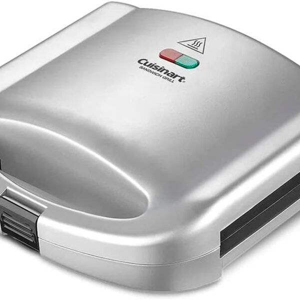 Cuisinart Sandwich Grill, Silver, WM-SW2N1NAS