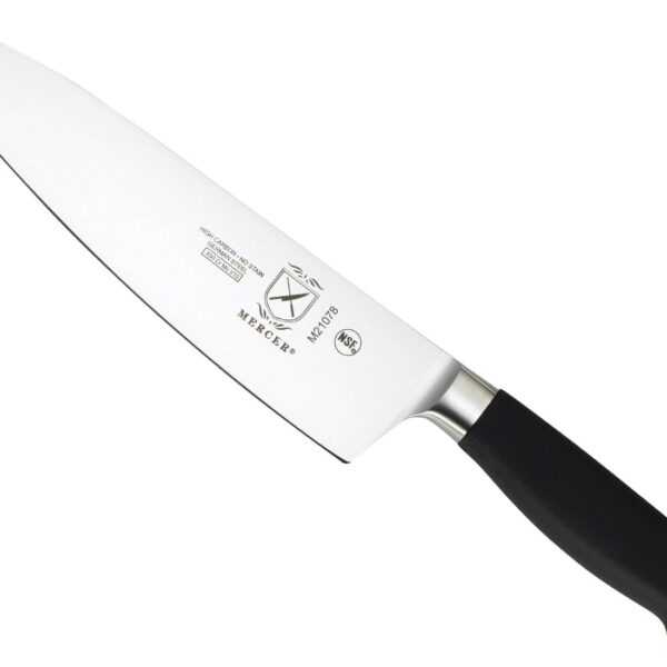 Mercer Culinary M21078 Genesis 8-Inch Short Bolster Chef's Knife,Black