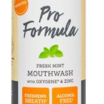 Oxyfresh Pro Formula Fresh Mint Mouthwash  Patented Zinc Mouthrinse for Fresh Breath, Healthy Gums & Bad Breath Treatment for Adults - Dye, Fluoride & Alcohol Free (16 Fl Oz)