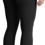 Aoxjox High Waisted Workout Leggings for Women Tummy Control Buttery Soft Yoga Metamorph Deep V Pants 26"