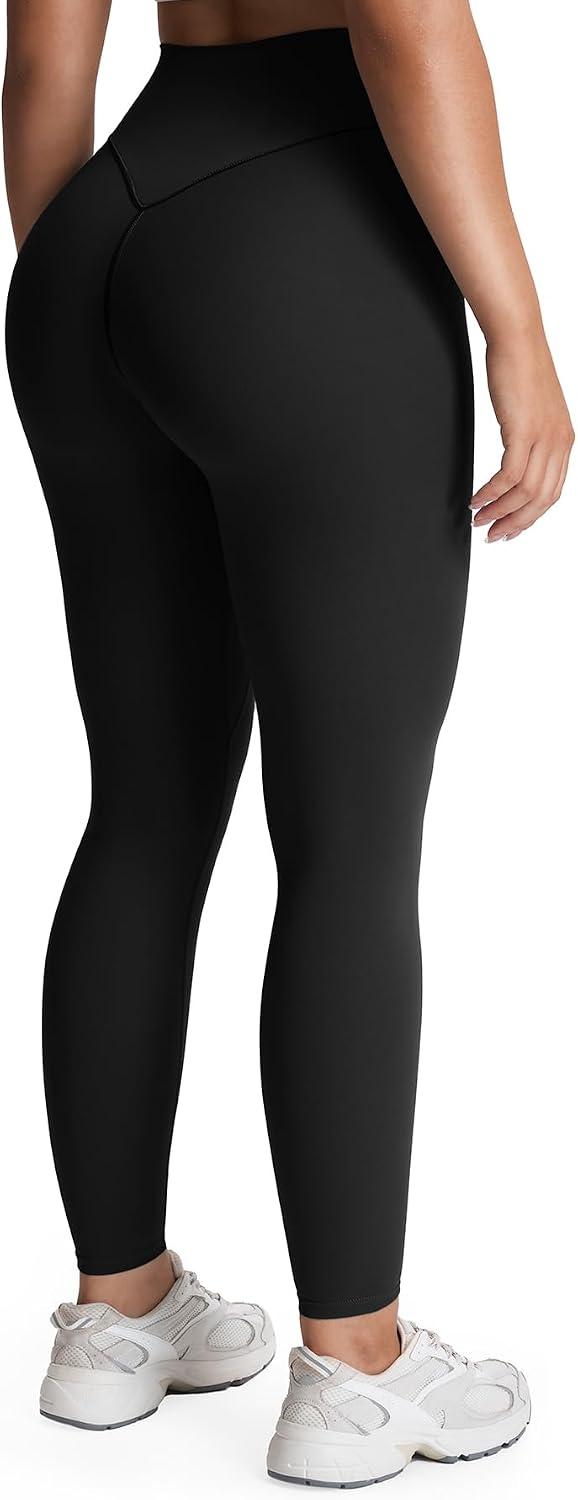 Aoxjox High Waisted Workout Leggings for Women Tummy Control Buttery Soft Yoga Metamorph Deep V Pants 26" Aoxjox High Waisted Workout Leggings for Women Tummy Control Buttery Soft Yoga Metamorph Deep V Pants 26"