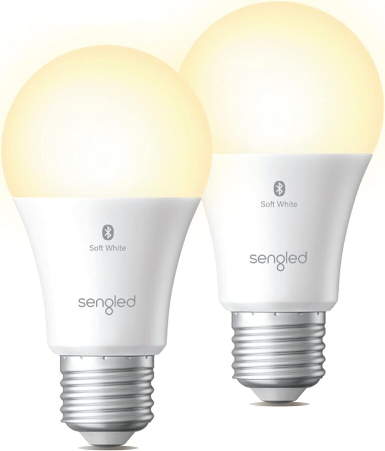 Sengled Alexa Light Bulbs 100W Equivalent, Smart Light Bulbs 1500 LM Bluetooth Mesh, Smart Bulbs That Work with Alexa Only, High Brightness, Soft White A19 2700K Dimmable Bulb, No Hub Required, 2 Pack
