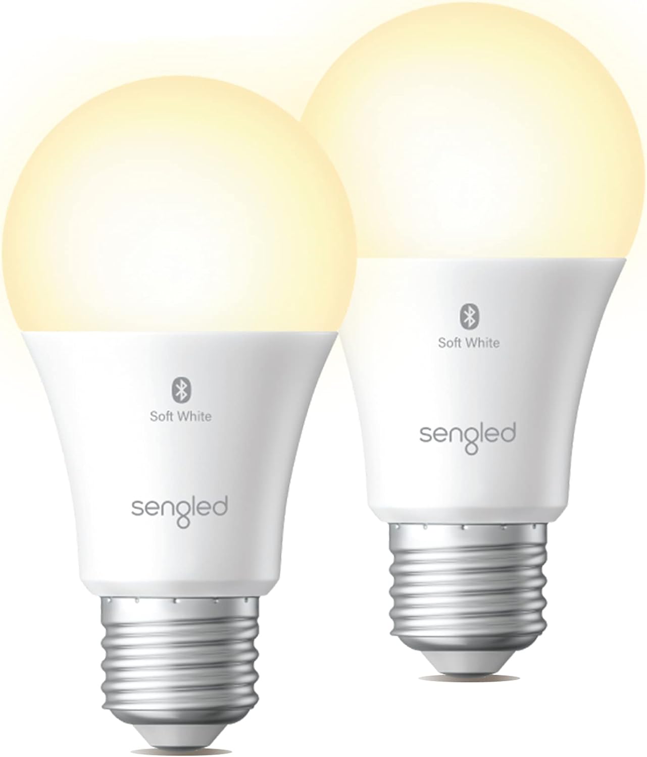 Sengled Alexa Light Bulbs 100W Equivalent, Smart Light Bulbs 1500 LM Bluetooth Mesh, Smart Bulbs That Work with Alexa Only, High Brightness, Soft White A19 2700K Dimmable Bulb, No Hub Required, 2 Pack Sengled Alexa Light Bulbs 100W Equivalent, Smart Light Bulbs 1500 LM Bluetooth Mesh, Smart Bulbs That Work with Alexa Only, High Brightness, Soft White A19 2700K Dimmable Bulb, No Hub Required, 2 Pack