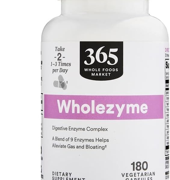 365 by Whole Foods Market, Wholezyme, 180 Count