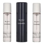 Bleu De Chanel Eau De Toilette Travel Spray & Two Refills – 3x20ml/0.7oz