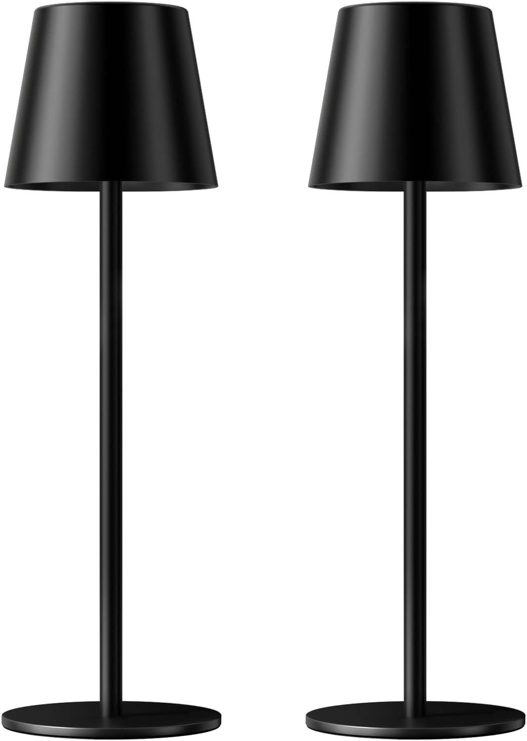 Kakanuo Cordless Table Lamp Rechargeable Black - KK 2 Pack 5000mAH Battery Operated Lamp for Counter, 3 Color Stepless Dimming Wireless Lamp for Dining Kitchen, Outdoor Patio, Touch Control Kakanuo Cordless Table Lamp Rechargeable Black - KK 2 Pack 5000mAH Battery Operated Lamp for Counter, 3 Color Stepless Dimming Wireless Lamp for Dining Kitchen, Outdoor Patio, Touch Control